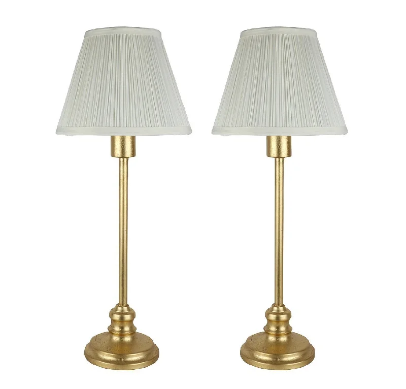 Antique Gold with Cream Shades