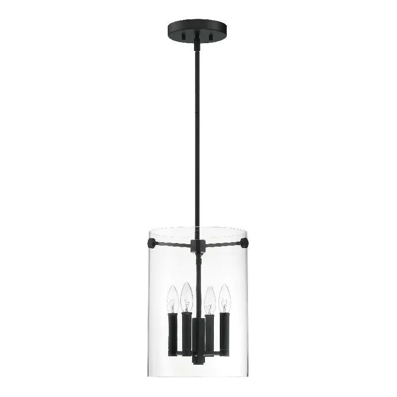 Rustic Ceiling Lights with Reclaimed Wood and Distressed FinishesRustic Ceiling Lights with Reclaimed Wood and Distressed FinishesVissi Pendant - Matte Black - Clear Glass - 9.88in. Diameter - E12 Candelabra Base Rustic Ceiling Lights with Reclaimed Wood and Distressed FinishesRustic Ceiling Lights with Reclaimed Wood and Distressed FinishesVissi Pendant - Matte Black - Clear Glass - 9.88in. Diameter - E12 Candelabra Base