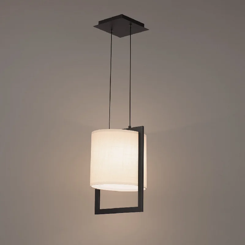 Tropical - Themed Ceiling Lights with Palm - Leaf Shapes and Rattan WrapsTropical - Themed Ceiling Lights with Palm - Leaf Shapes and Rattan WrapsWAC Park Avenue PD-33312-BK Pendant Light - Black