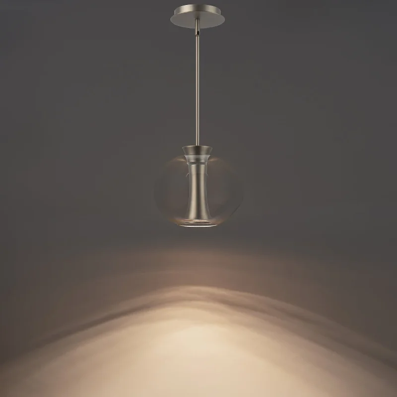 Art Nouveau Ceiling Lights with Organic, Flowing ShapesArt Nouveau Ceiling Lights with Organic, Flowing ShapesWAC Echo PD-41210-BN Pendant Light - Brushed Nickel