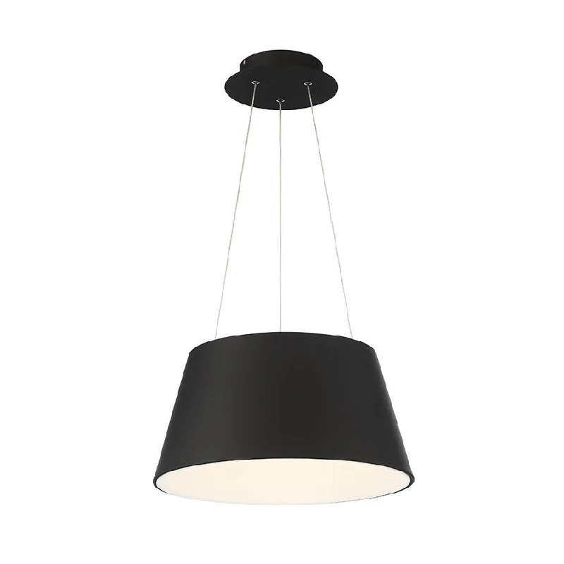 Art Deco Ceiling Lights with Geometric Patterns and Metallic FinishesArt Deco Ceiling Lights with Geometric Patterns and Metallic FinishesWAC Vida PD-72718-BK Pendant Light - Black