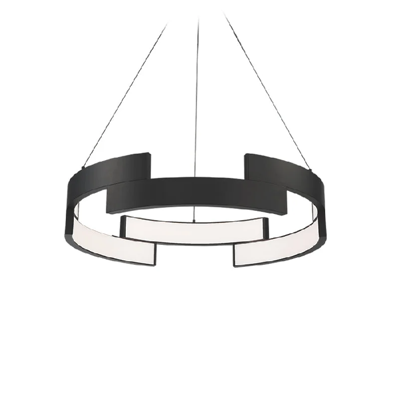 Mid - Century Modern Ceiling Lights with Simple, Sleek LinesMid - Century Modern Ceiling Lights with Simple, Sleek LinesWAC Trap PD-95838-BK Pendant Light - Black