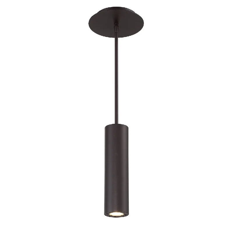 Industrial Style Ceiling Lights with Exposed Bulbs and Metal CagesIndustrial Style Ceiling Lights with Exposed Bulbs and Metal CagesWAC Caliber PD-W36610-BZ Pendant Light - Bronze