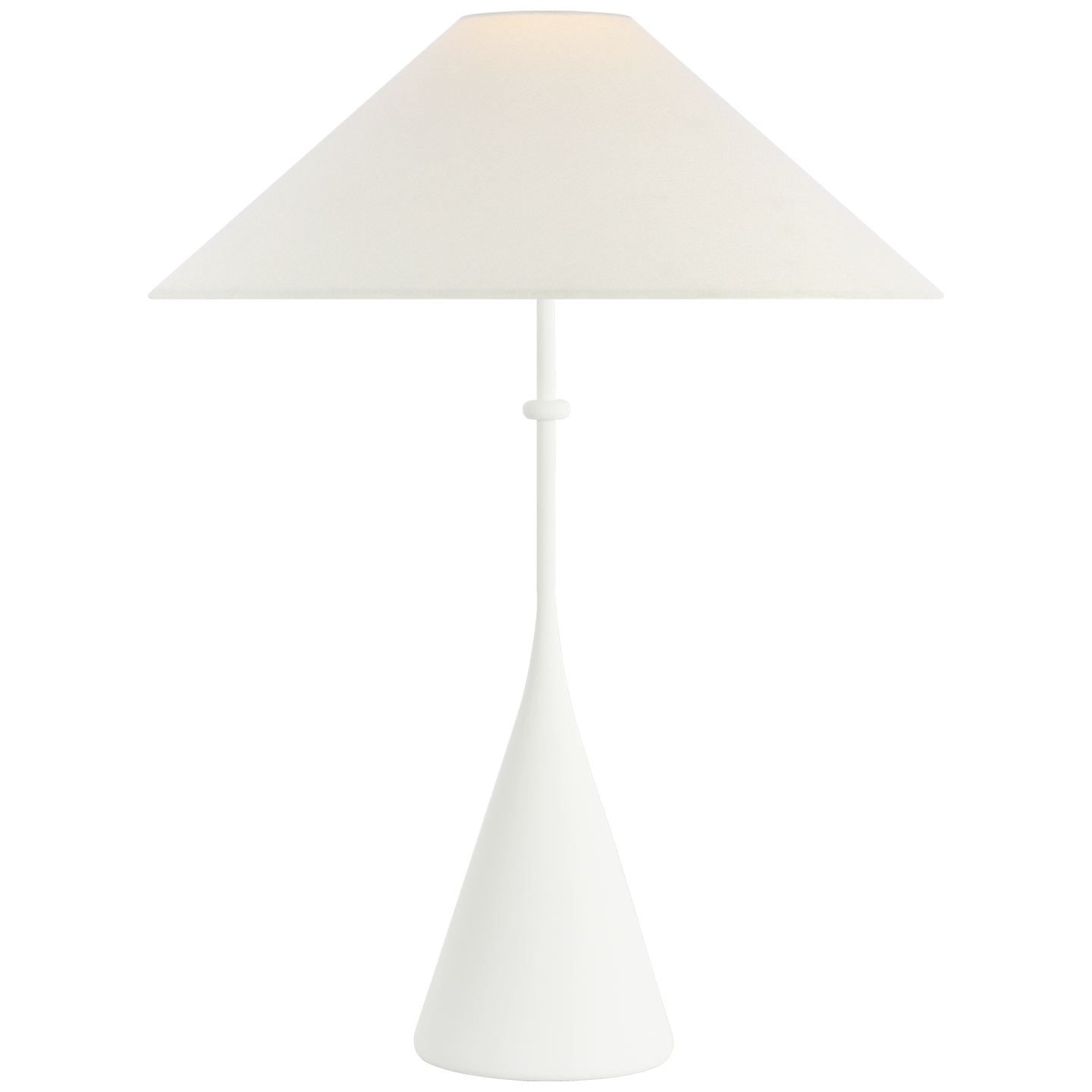 Museum White With Linen Shade